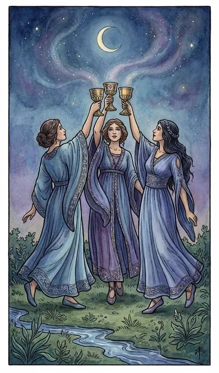 Three of Cups