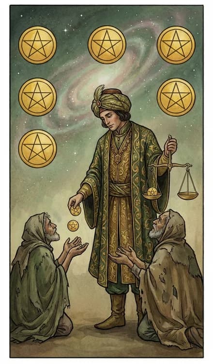 Six of Pentacles