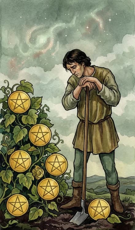 Seven of Pentacles