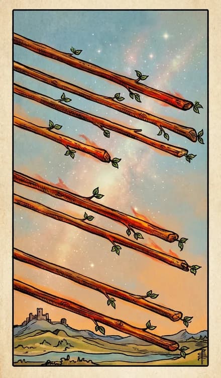 Восьмёрка Жезлов