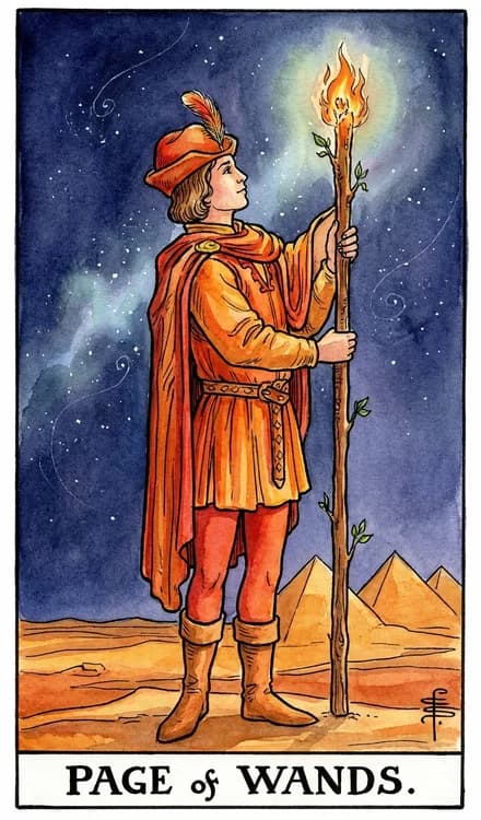 Page of Wands
