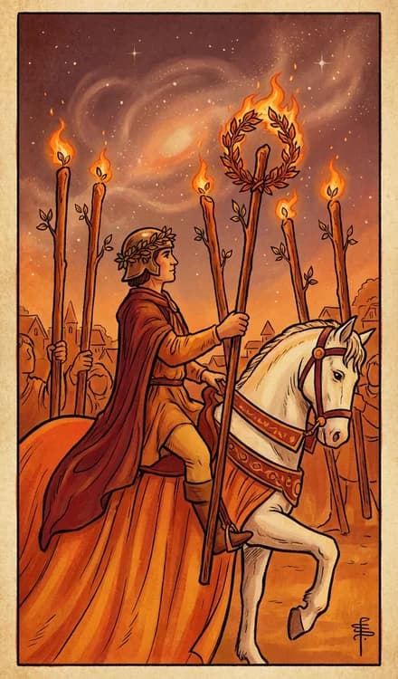 Шестёрка Жезлов